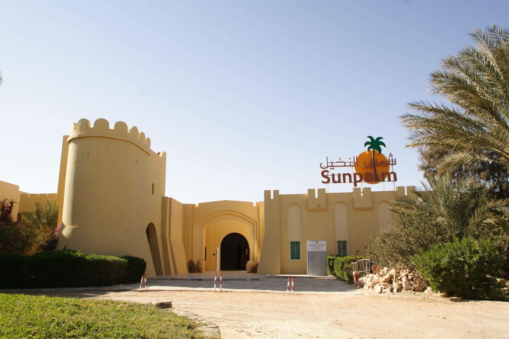 Hotel Sun Palm Douz Exterior foto