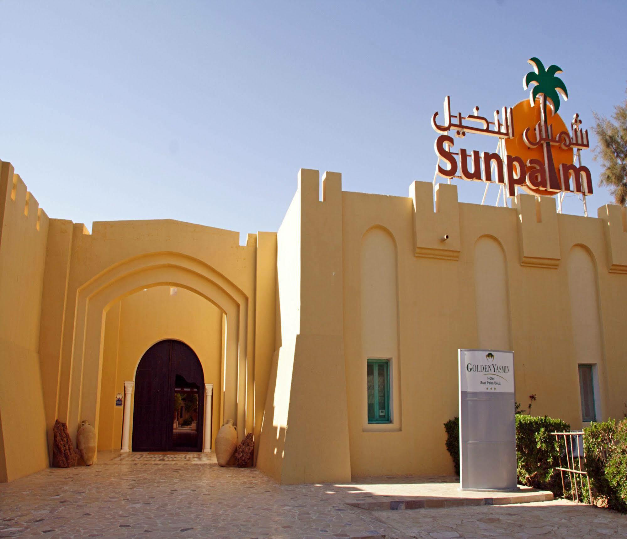 Hotel Sun Palm Douz Exterior foto